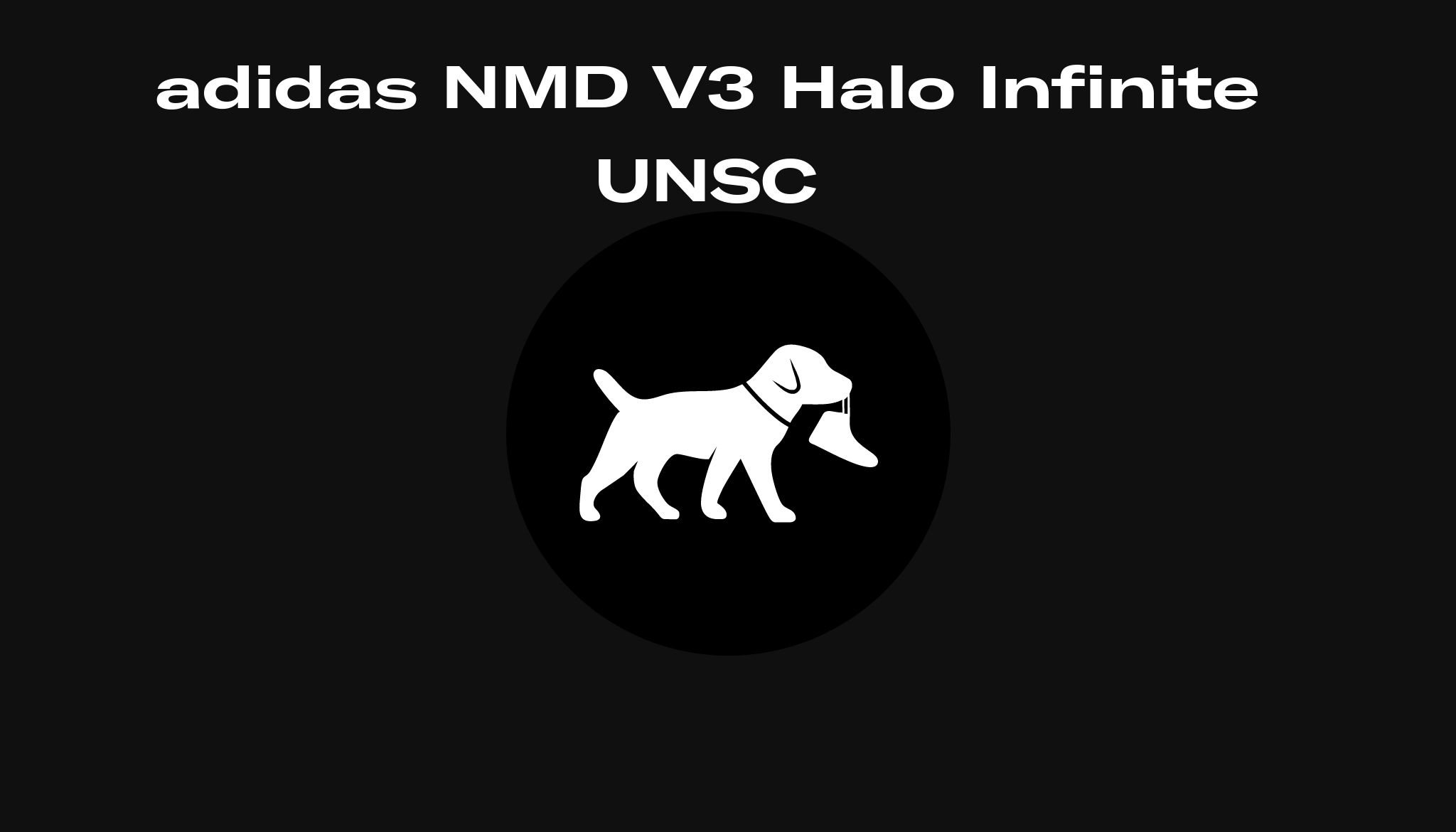 adidas NMD V3 Halo Infinite UNSC Raffles and Release Date Sole Retriever